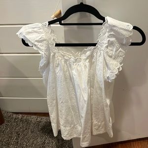 The Great white blouse great condition no signs of wear size small